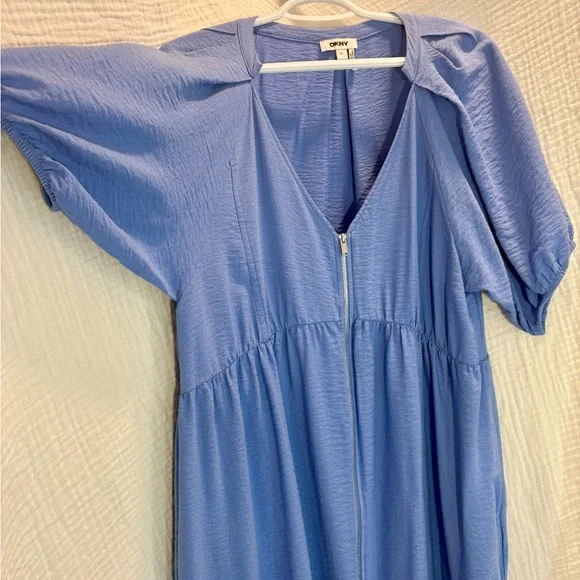 🍒 DKNY XL Puffed Sleeve Dress - Picture 5 of 6